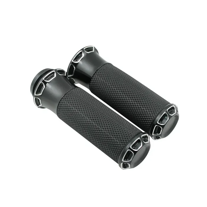 1 Inch Electronic Hand Grips Fit Harley Motorcycle Mactions