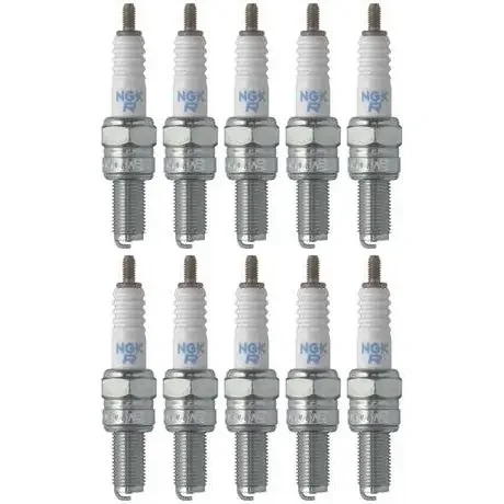 10 NGK Standard Spark Plugs Yamaha VECTOR, RAGE GT RS90 2007-2006 Engine 1000cc