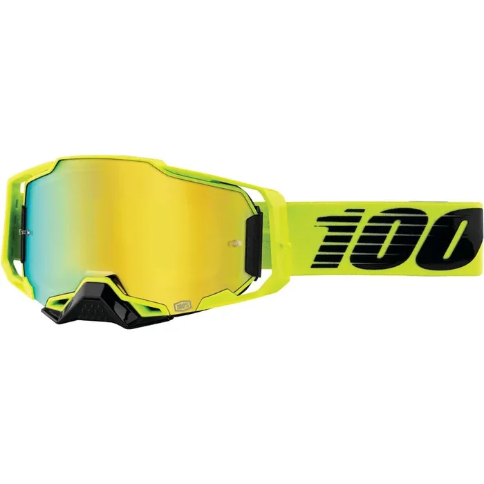 100% Armega Goggles Nuclear Circus with Gold Mirror Lens – 50710-356-02