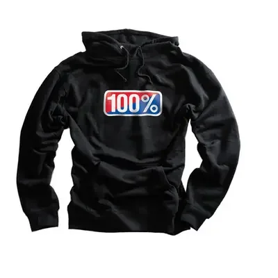 100% Classic Black Hoody