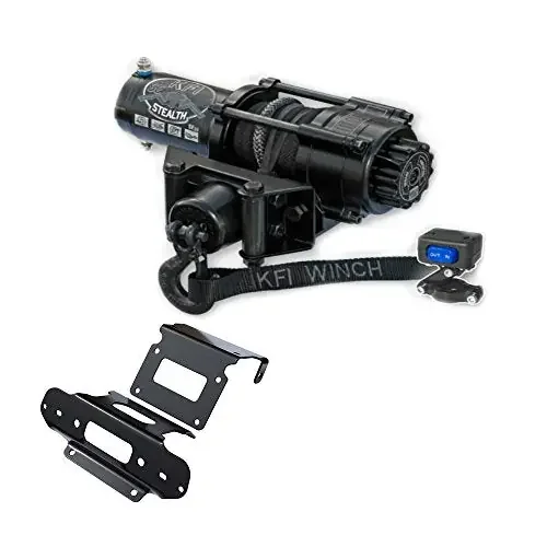 2500 lb KFI Assault Winch Combo 2007-2013 Honda TRX420 Rancher 4×4 2014 AT NEW