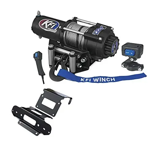 3000 lb KFI Winch Combo Kit 2007-2013 Honda TRX420 Rancher 4×4 2014 AT NEW