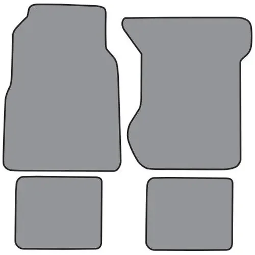 ACC Floor Mat 4pc (FM352F FM18R) For 1974-1976 Lincoln Mark IV – CHOOSE COLOR