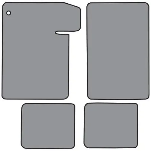 ACC Floor Mat 4pc (FM79F FM18R) For 1964-1967 Chevrolet Chevelle – CHOOSE COLOR