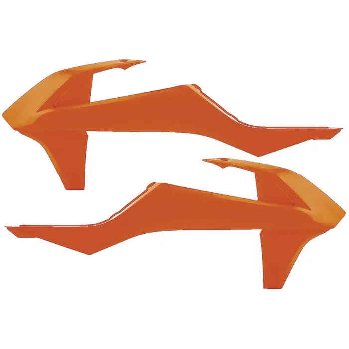 Acerbis 16 Orange Radiator Shrouds for KTM – 2421085226