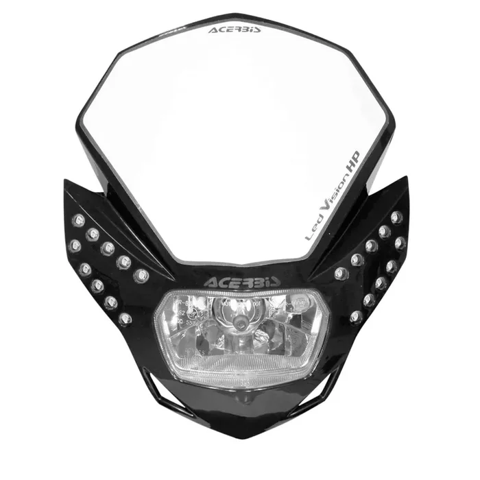 Acerbis Black LED Vision HP Headlight – 2144210001