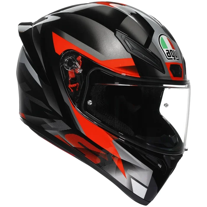 AGV K1-S Fastlap Helmet – Black/Grey/Red