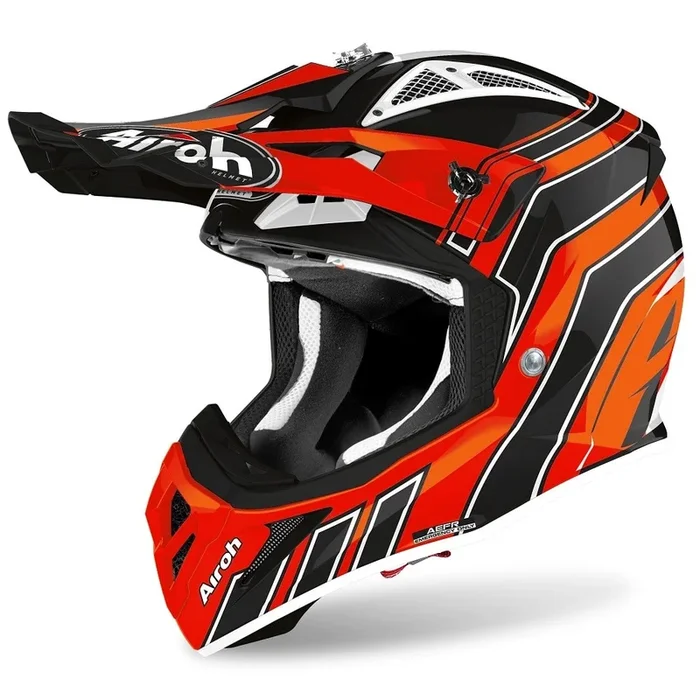 Airoh Aviator Ace Art Helmet – Orange