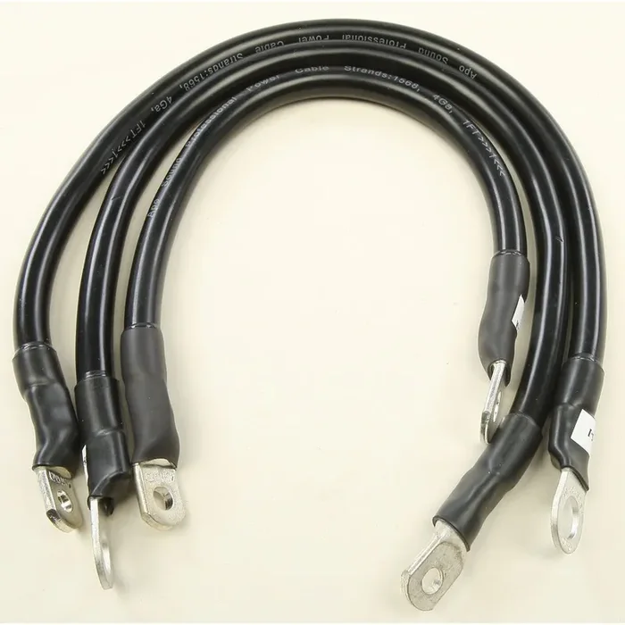 All Balls Clear Hi-Performance 4 Gauge Battery Cable Set 79-3003