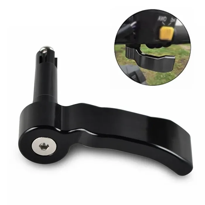 Aluminum CNC Billet Thumb Throttle Control Lever Replacement for Polaris Scrambler Sportsman 500/550/570/850/1000 08-UP (2010336/2010359)