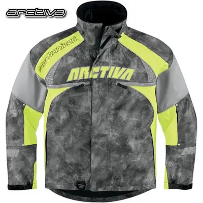 Arctiva Mechanized 5 Insulated Jacket [Camo/Hi-Viz, XX-Large]