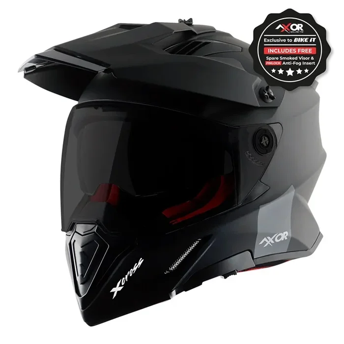 Axor X-Cross Adventure Helmet – Black Matt