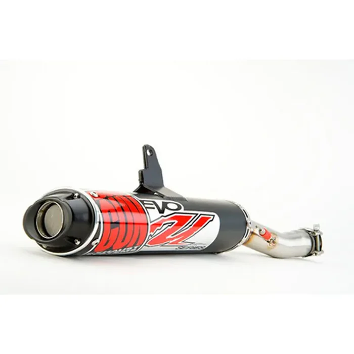 Big Gun 12-1402 (M4) EVO U Slip On Exhaust for 1996-2005 Honda FOREMAN 450 ES