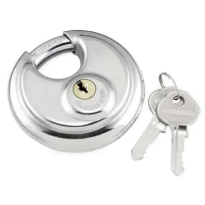 Bully Locks Stainless Round Padlock