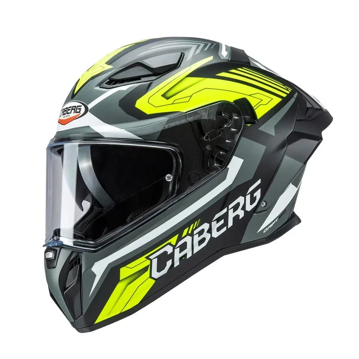 Caberg Drift Evo II Jarama Helmet – Black/Grey/Yellow