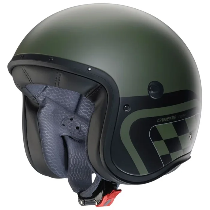 Caberg Freeride X Daytona Helmet – Military Green/Black/Silver