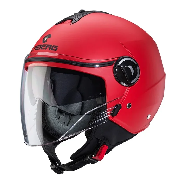 Caberg Riviera v4 X Plain Helmet – Matt Red