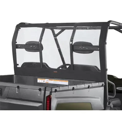 Classic 18-029-010401-00-SC Quadgear Polaris Ranger Rear Window Black -Xp & hd
