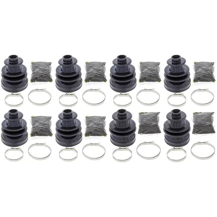Complete Front & Rear Inner & Outer CV Boot Repair Kit Commander MAX 1000 14