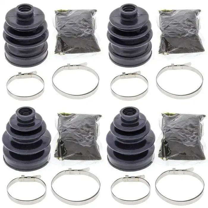Complete Front Inner & Outer CV Boot Repair Kit LT-F400F 4WD King Quad 08-12