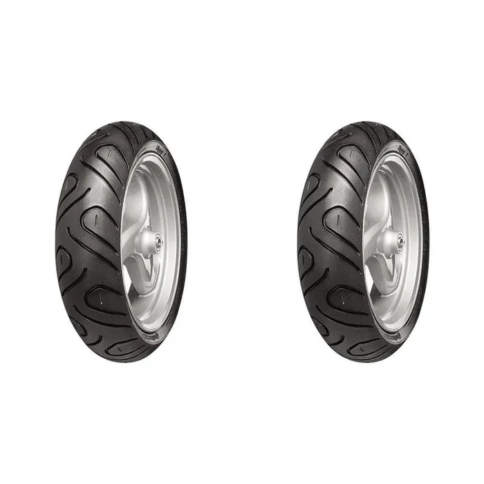 CONTINENTAL Zippy 1-Performance Scooter Front/Rear Tire Set, 3.50-10