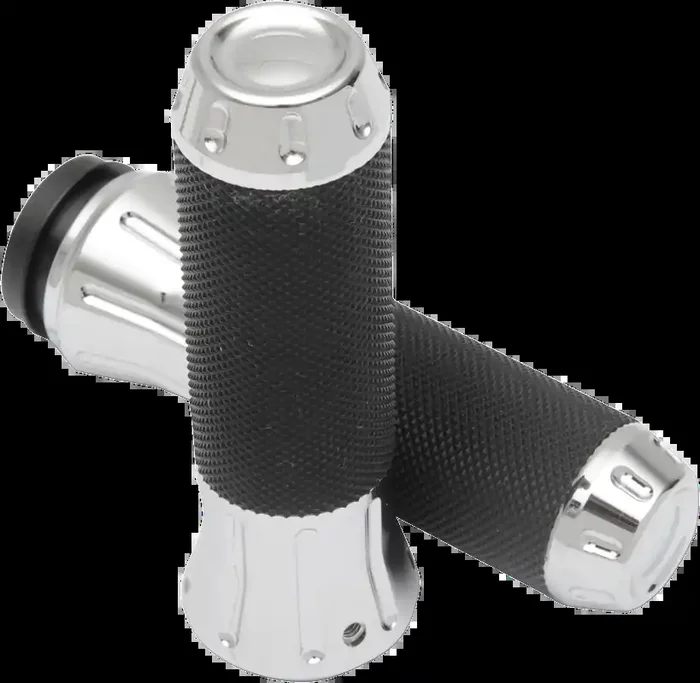 Custom Grips – TBW – Chrome