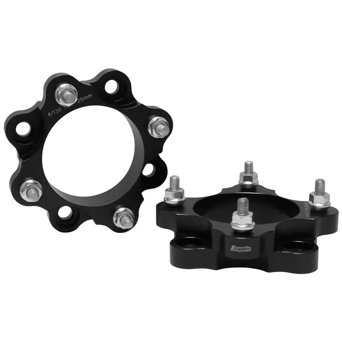 DragonFire Racing 1-1/2″ Wheel Spacers – 4/136 – 10-0005