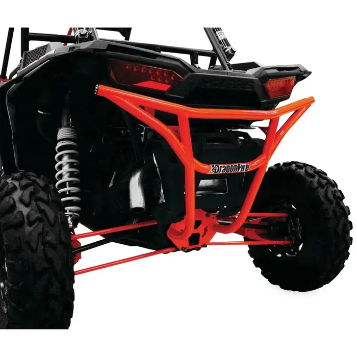 DragonFire Racing RacePace Rear Bumper for RZR XP 1000 – Red – 01-1111