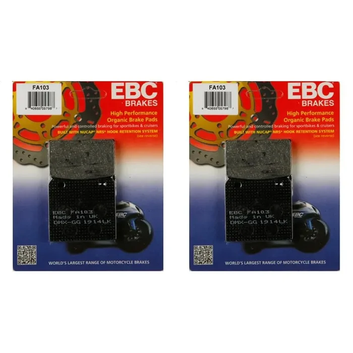 EBC Brake Pad Front Kit FA103 for Suzuki GS 1150 1983-1986