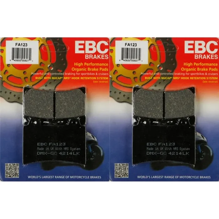 EBC Brake Pad Front Kit FA123 for Yamaha Royal Star Tour Classic 1300 1996-2001