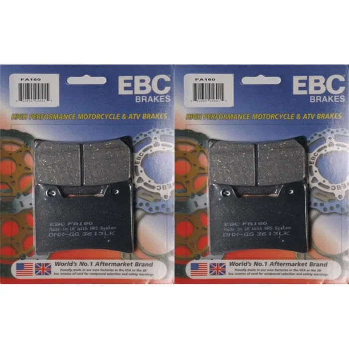 EBC Brake Pad Front Kit FA160 for Yamaha FJ1200 1992-1993