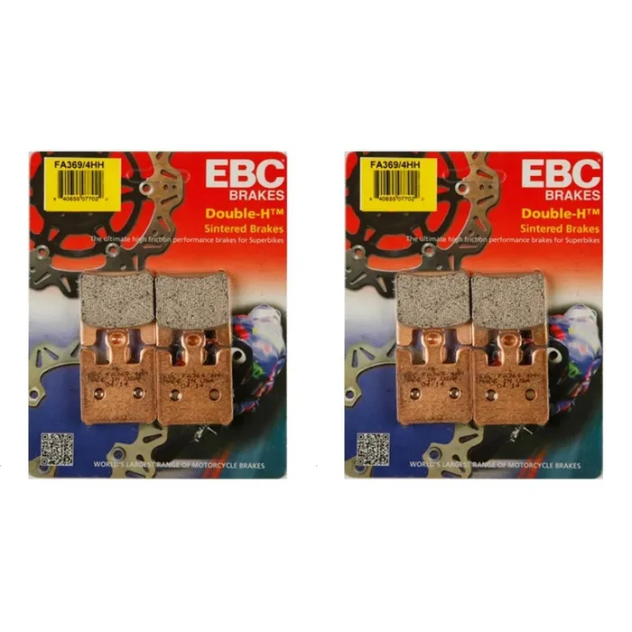 EBC Brake Pad Front Kit FA369/4HH for Kawasaki Vulcan 1600 Mean Streak 2005-2008