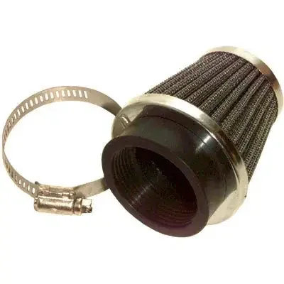 Emgo – 12-55760 – Clamp On Air Filter, Mount Flange I.D. 60mm