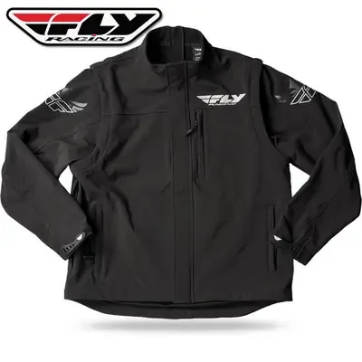 Fly Racing Black Ops Convertible Jacket Black