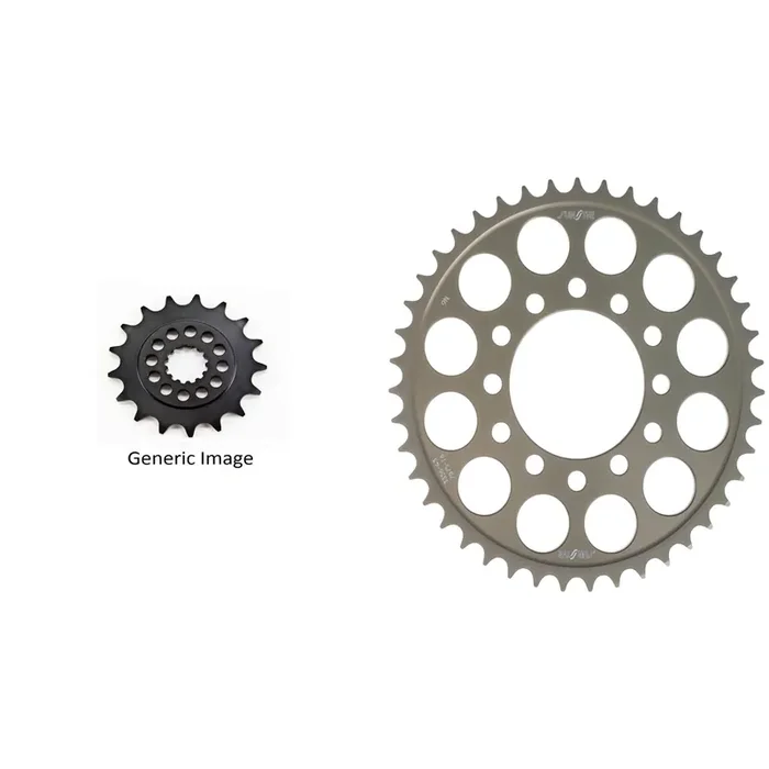 Front & Rear Sprocket Kit for KAWASAKI ZX750P Ninja ZX-7R 1996-2004