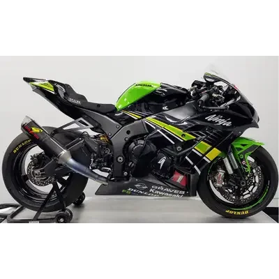 Graves Motorsports Kawasaki WORKS2 ZX-10R/RR 16-20 Carbon Full Exhaust System