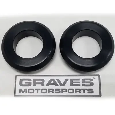 Graves Motorsports Kawasaki ZX-6R 19-25 WORKS Captive Front Wheel Spacer Kit