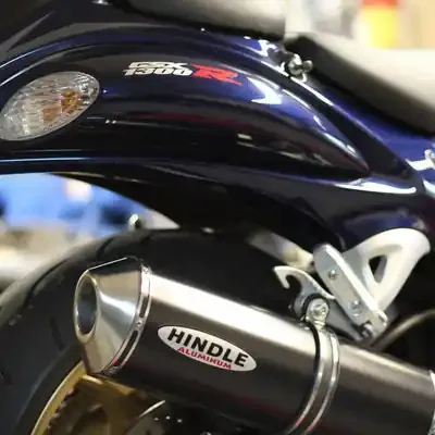 Hindle Evolution Full Exhaust System (Single Canister) Suzuki Hayabusa 08-20
