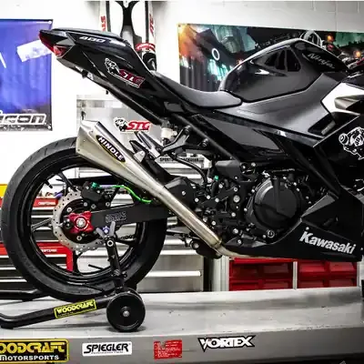 Hindle Kawasaki Ninja 400 18-23 EVO Megaphone Full Exhaust System