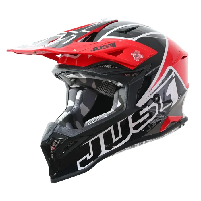 Just1 J39 Thruster Helmet – Red/Black/White