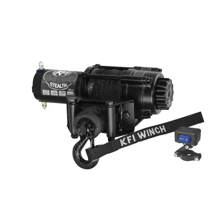 KFI 2500 lb Assault Winch And Optional Mount