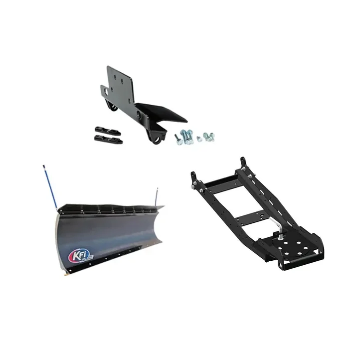 KFI 66″ UTV Snow Plow Kit Pro-Poly Blade – For Polaris Honda Yamaha Kubota
