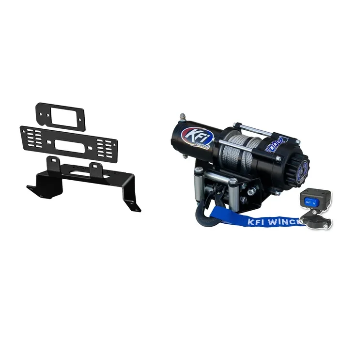 KFI Winch Kit For Polaris 500 Ranger Midsize 4×4 Crew 2011-2013