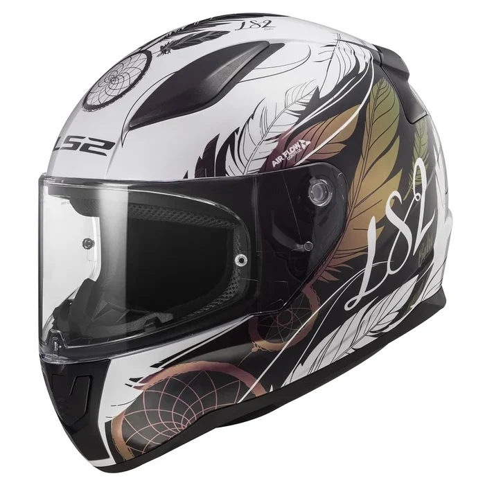 LS2 FF353 Rapid II Boho Helmet – White/Black/Pink