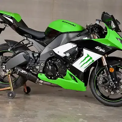 M4 Kawasaki ZX-10R 08-10 Street Slayer Slip On Exhaust