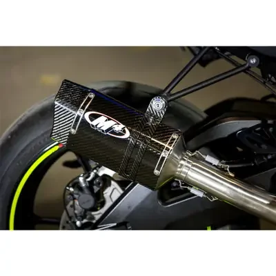 M4 Suzuki GSX-R1000 17-25 Carbon Standard Mount Full Exhaust w/Titanium Midpipe