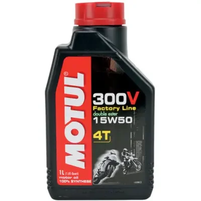 Motul 300V 15W50 Synthetic Ester Motorcycle Oil