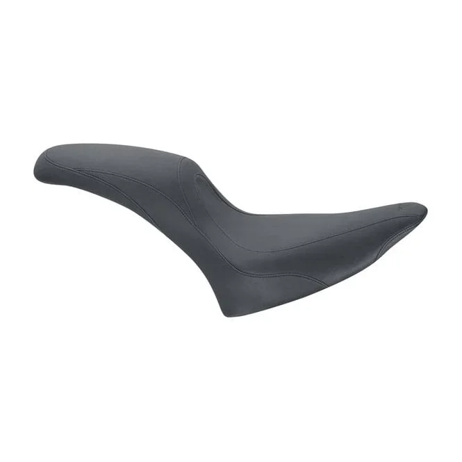 Mustang Daytripper 2-up one-piece seat 00-06 Softail with up to 150mm tires; All 00-03 FLSTS; 05-07 FLSTSC; 05-15 FLSTN and 07-15 FLSTC models require 537408 passenger seat mount bracket