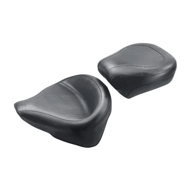 Mustang Wide Touring solo seat (00-15 Softail with 150 tire, excl. Deuce) 05-15 FLSTN; 07-15 FLSTC; 00-05 FLSTSC; 00-07 FLSTS