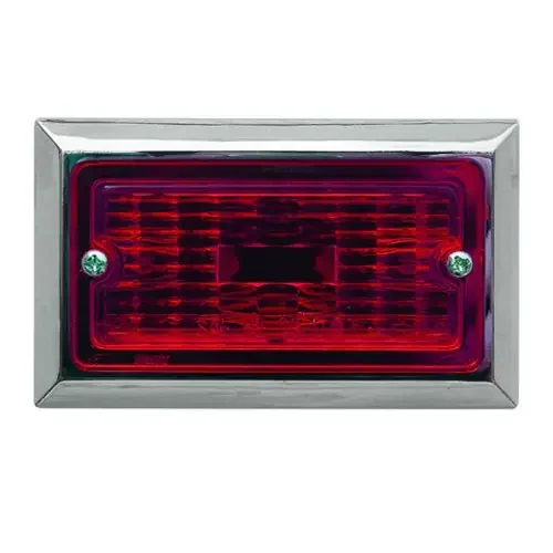 Optronics MC71-RS Flush Mount Clearance Light Red